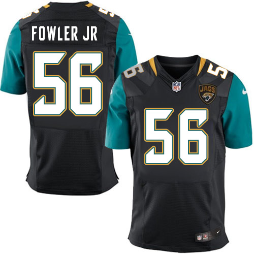 Men's Elite Dante Fowler Jr Nike Jersey Black Alternate - #56 NFL Jacksonville Jaguars